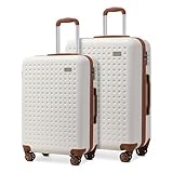 KONO Koffer Trolley Groß Hartschalenkoffer Reisekofferset Koffer Kofferset...