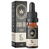 Ascinador CBD ÖL 15% - Cannabis Öl mit 15 Prozent Cannabidiol aus CBD...