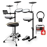 Donner DED-70 Electric Drum Sets E Drum Kids Beginner mit Mesh Pad Portable...