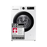 Samsung Waschmaschine, 9 kg, 1.400 U/min, EEK: A, Mikroplastik-Programm,...