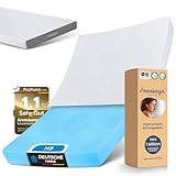 Arensberger Matratze LINA 90x190cm Höhe 11cm | NANOCELL® Gel-Schaum |...