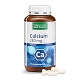 Calcium-Kapseln - 250mg reines Calcium/Kapsel - 300 Kapseln