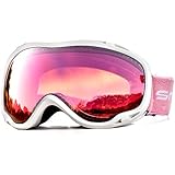 Snowledge Skibrille Damen und Herren Snowboardbrille Doppel-Objektiv OTG...