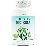 Bio Kelp (Natürliches Jod) - 365 Tabletten mit je 200µg Jod aus...