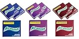 Airwaves Kaugummi Mix Cool Cassis, Menthol Eucalyptus & Cherry Menthol 9x...