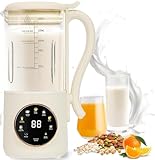 Nussmilchmaschine, 1400ml Entsafter Sojamilch Maschine mit 12 Klingen,...