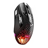 SteelSeries Aerox 5 Wireless – RGB Gaming-Mouse mit Öffnungen in der...