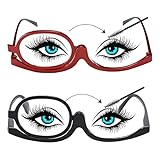 Make Up Brille, Makeup Lesebrille Frauen, Lesebrillen Damen Schminkbrille,...