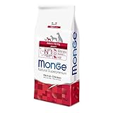 Monge Natural Superpremium Adult Rich IN Chicken, Hundefutter für alle...