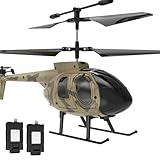 tech rc Ferngesteuert Hubschrauber mit 2 Akku, 2.4Ghz RC Helikopter mit...