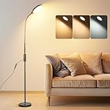 OTREN Stehlampe LED Dimmbare Leselampe: 12W Wohnzimmer Stehleuchte mit...