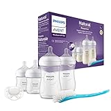 Philips Avent Babyflaschen Natural Response, Geschenkset für Neugeborene...