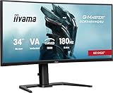 iiyama G-Master Red Eagle GCB3484WQSU-B1 Curved 1500R 86.4cm 34“ VA LED...