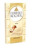 Ferrero Rocher Tafel – Weiße Schokolade mit Haselnuss – 1 x 90 g...