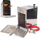 Hochtemperatur Gasgrill Edelstahl Grill 800° Oberhitzegrill BBQ Steak...