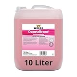 WREDE Cremeseife rose 10l - pH neutrale Seife für Seifenspender -...