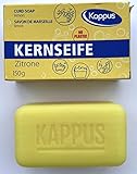 Kappus Kernseife Zitrone, einzeln verpackt **10 STÜCK** a 150g ohne...