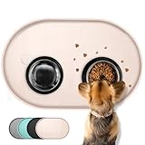 Conlun Napfunterlage Hund,1,2cm Hohe Ränder Futtermatte Katzen zur...