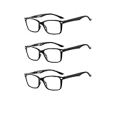 Suertree Lesebrille Feder Scharnier 3 Pack Sehhilfe Augenoptik Brille...
