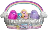Hatchimals Alive Frühlingskörbchen - mit 3 selbstschlüpfenden Eiern und...