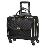 Ytonet Business Trolley Damen mit 4 Spinner-Räderm, Laptop Trolley 17.3...