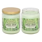 Smoke Odor Exterminator Duftkerzen im Glas, 368 g, 2 Stück