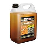 Isolbau Leinöl-Firnis - 5 Liter - Leinöl für Holz - Holzschutz für...