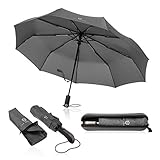 VON HEESEN Regenschirm sturmfest bis 140 km/h - inkl. Schirm-Tasche &...