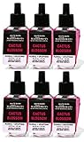 Bath and Body Works 6er Pack Kaktusblüten Wallflowers (24 ml)...