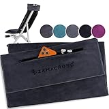 ZENACROSS - Fitness Handtuch Mikrofaser 120x50 - Schnelltrocknend,...