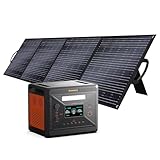 2500w Solar Powerstation, 2304wh Tragbare Stromgenerator Solar, LiFePO4...