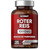 Roter Reis 1000mg | High in Monacolin K aus Monascus Purpureus |...
