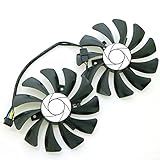 iHaospace 2 Pcs/lot HA9010H12SF-Z Grafikkarten-Lüfter für 12V 0.57A 85mm...