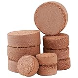 SEWACC 60 Stück Kokos Quelltabletten Pflanzsubstratblock Klein Torffreie...