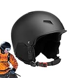 Zuasdvnk Damen-Skihelm, Skiausrüstung, verstellbare Fahrrad-Kopfbedeckung,...