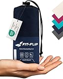 Fit-Flip Hüttenschlafsack Baumwolle - ultraleichter Innenschlafsack 325g -...