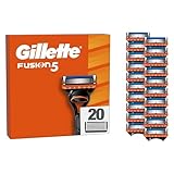 Gillette Fusion5 Rasierklingen, 20 Original Ersatzklingen für Herren mit...