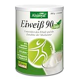 Alsiroyal Eiweiß 90 Soja (300 g) – Sojaprotein-Isolat für Muskelaufbau...