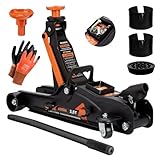 Verda Hydraulischer Wagenheber 2,5T, 85-365 mm + 3X Gummi +...