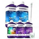 Weedness Plagron Hydro Dünger Set Basic - Grow Anbau Indoor Outdoor Bio...