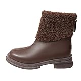 biJerou Mädchen Schuhe 36 Autumn Winter Fashionable Thick Snow Boots Thick...