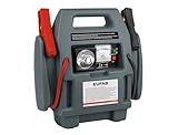 EUFAB 16643 Powerpack, Starthilfe, mit Kompressor, 7Ah Grau mit...