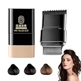 2-in-1 Instant Haarfärbestift mit integriertem Ausbesserungskamm,...