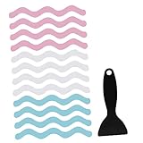 Amosfun 1 Satz Rutsch Klebeband für Badewanne Teiliges mit Transparenten...