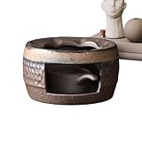 Duftlampe - Retro-Design Hitzebeständiger Duftdiffusor | Duftöl Brenner...