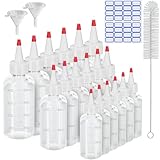 Quetschflasche 18 Stück Dosierflasche Squeeze Flasche Bottle...