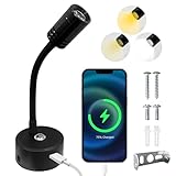 LEKEFETO 12V LED Leselampe, Dimmbar LED Lampe Wohnmobil, Flexible...