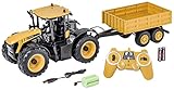 CARSON 500907654 - 1:16 RC Traktor JCB mit Anhänger 2.4G 100%RTR -...