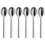 WMF Nuova Tee-/ Kaffeelöffel Set 6-teilig, 13,5 cm, Cromargan Edelstahl...