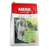 MERA finest fit Outdoor, Katzenfutter trocken für aktive Katzen,...